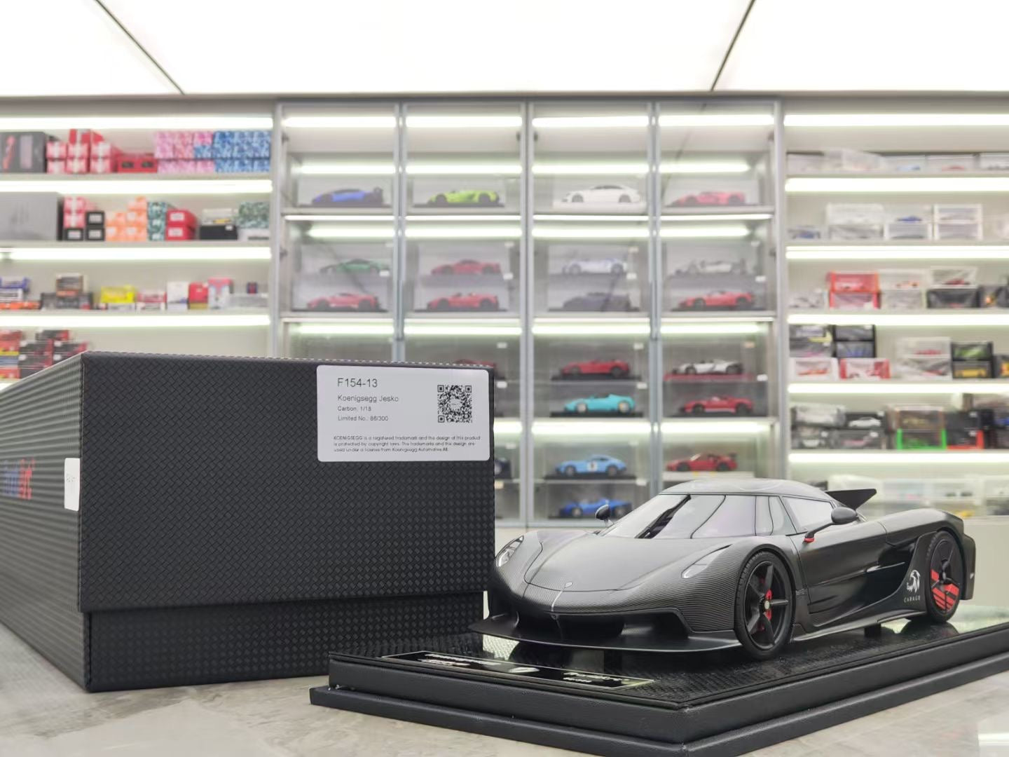 FA 1/18 Koenigsegg Jesko full carbon limited edition simulation model ornaments collection FA157