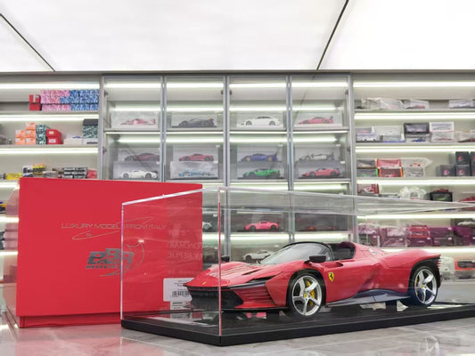 BBR 1/12 Ferrari Daytona SP3 Standard Red Simulation Model Car BBR1217C1
