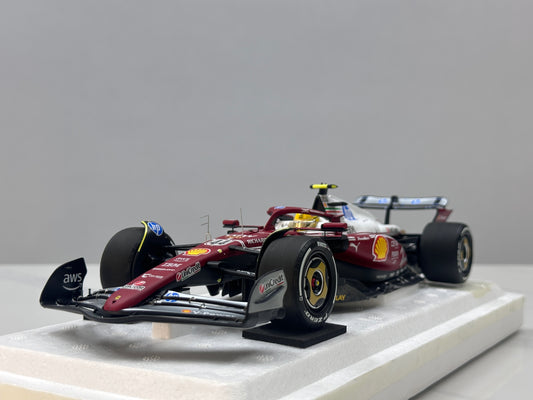 BBR 1/18 Ferrari SF25 Monza Livery – Lauda World Champion #44 (50th Anniversary Special Livery) P18267D44