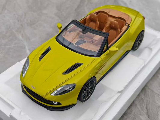 TOPSPEED 1/18 Aston Martin VANQUISH ZAGATO (Yellow) TS050