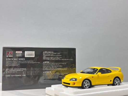 LCD 1/18 Toyota Supra A80 (Yellow) LCD18020-YE