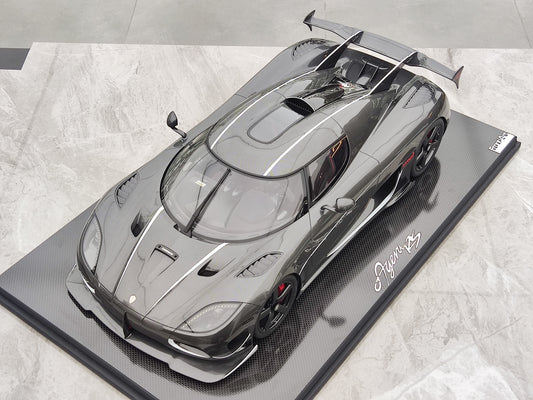 FRONTIART 1/8 Koenigsegg Agera RS Draken Full Carbon Limited Edition Model Car Collectible FA158