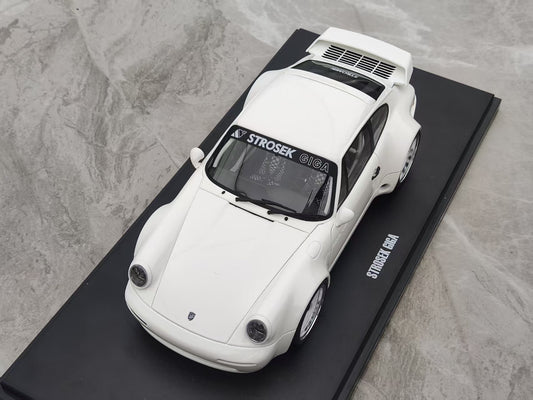 GT Spirit 1/18 Porsche Strosek Giga, White GT525