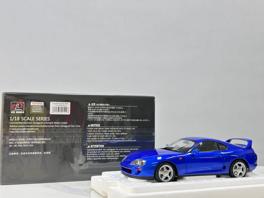 LCD 1/18 Toyota Supra A80 (Blue) LCD18020-BU