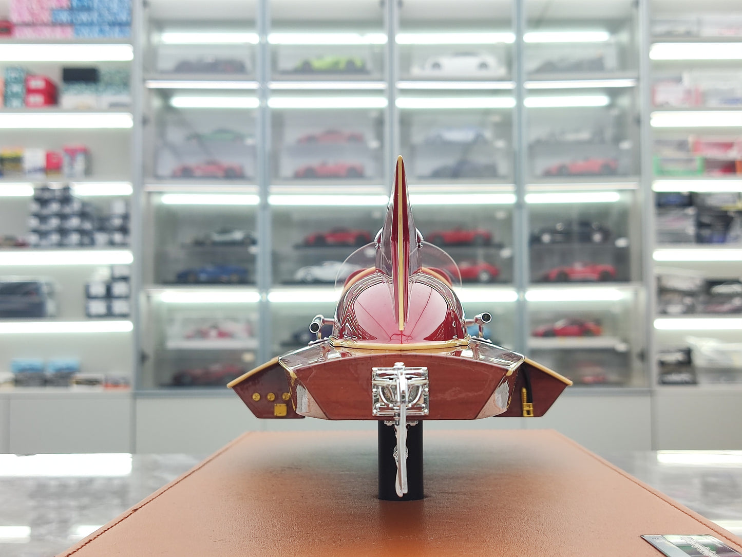 VMB 1/18 Ferrari Speedboat Red Model Decoration JS-VMB006