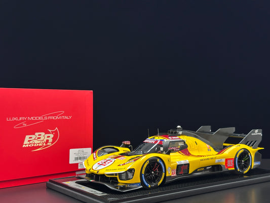 BBR 1/12 Ferrari 499P Le Mans 2025; Ye Yifei, champion, Le Mans #83, BBR1228C