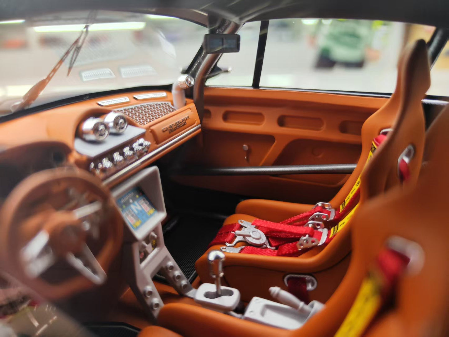 Dreamwallers 1/18 Porsche 911 Modified Black Simulated Car Model C-D995-BK01