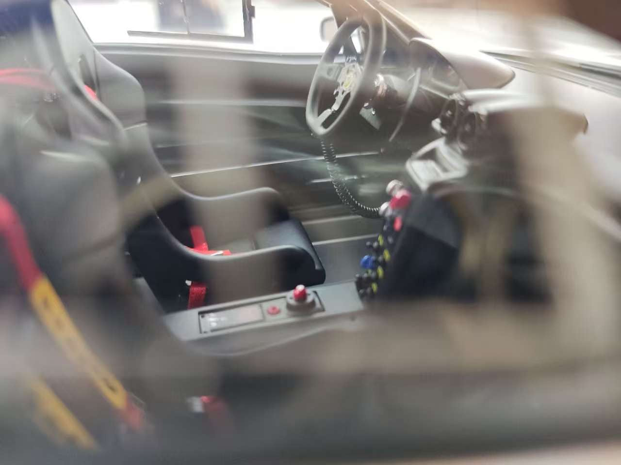 CE 1/18 Ferrari 599 XX EVO #56 White Resin Model Car JS-CE023