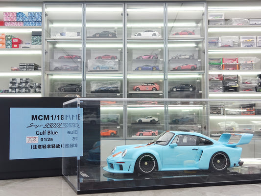 MCM 1/18 Porsche Singer DLS Turbo Carbon Base with Bay Wing and High Rear Wing MCM012