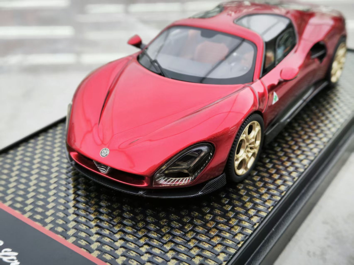 BBR 1/43 Alfa Romeo 33 Stradale Metallic Red Model Car BBRC291CH