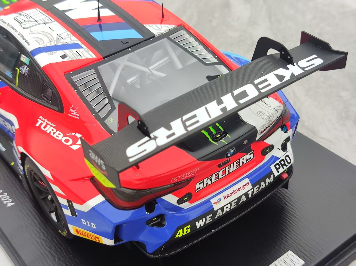 SPARK 1/18 BMW M4 GT3 2024 Spa-Francorchamps Endurance Race No. 46 Color Livery 18SB069