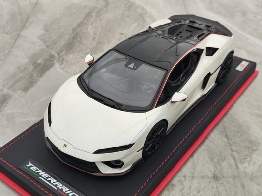 MR 1/18 Lamborghini nova generacio Temerario simulada aŭtomodelo
