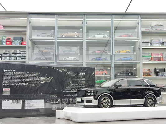 Almost Real 1/18 Toyota World Champion 2023 Phoenix Black & Silver Two-Tone Model 870220