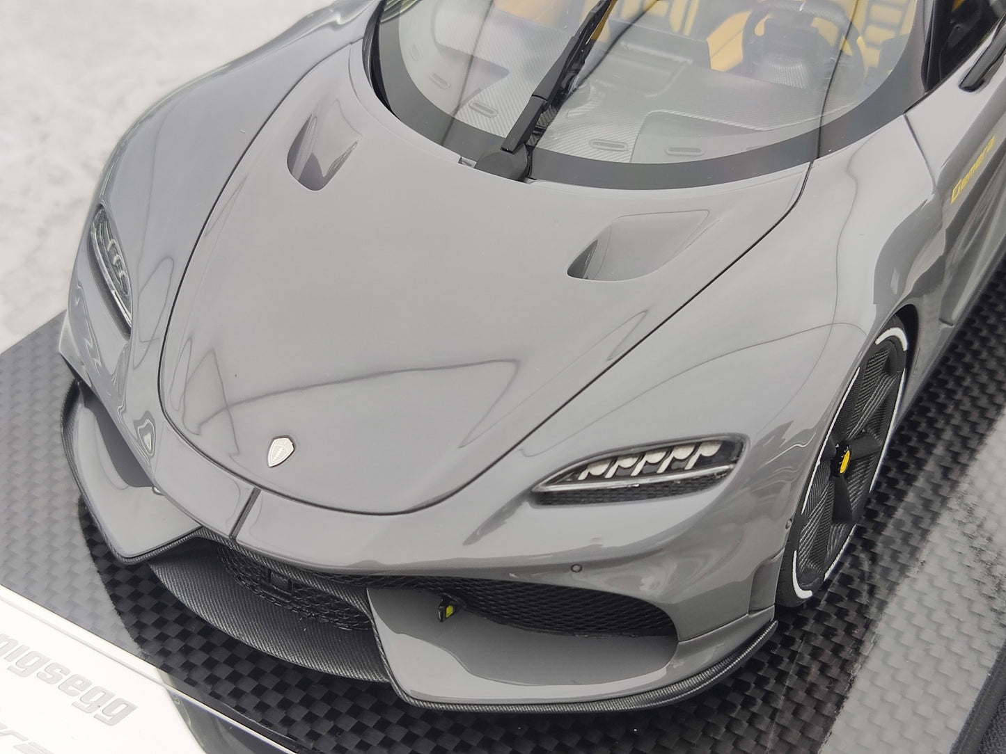 FRONTIART 1/18 Koenigsegg Gemera Grey FA027