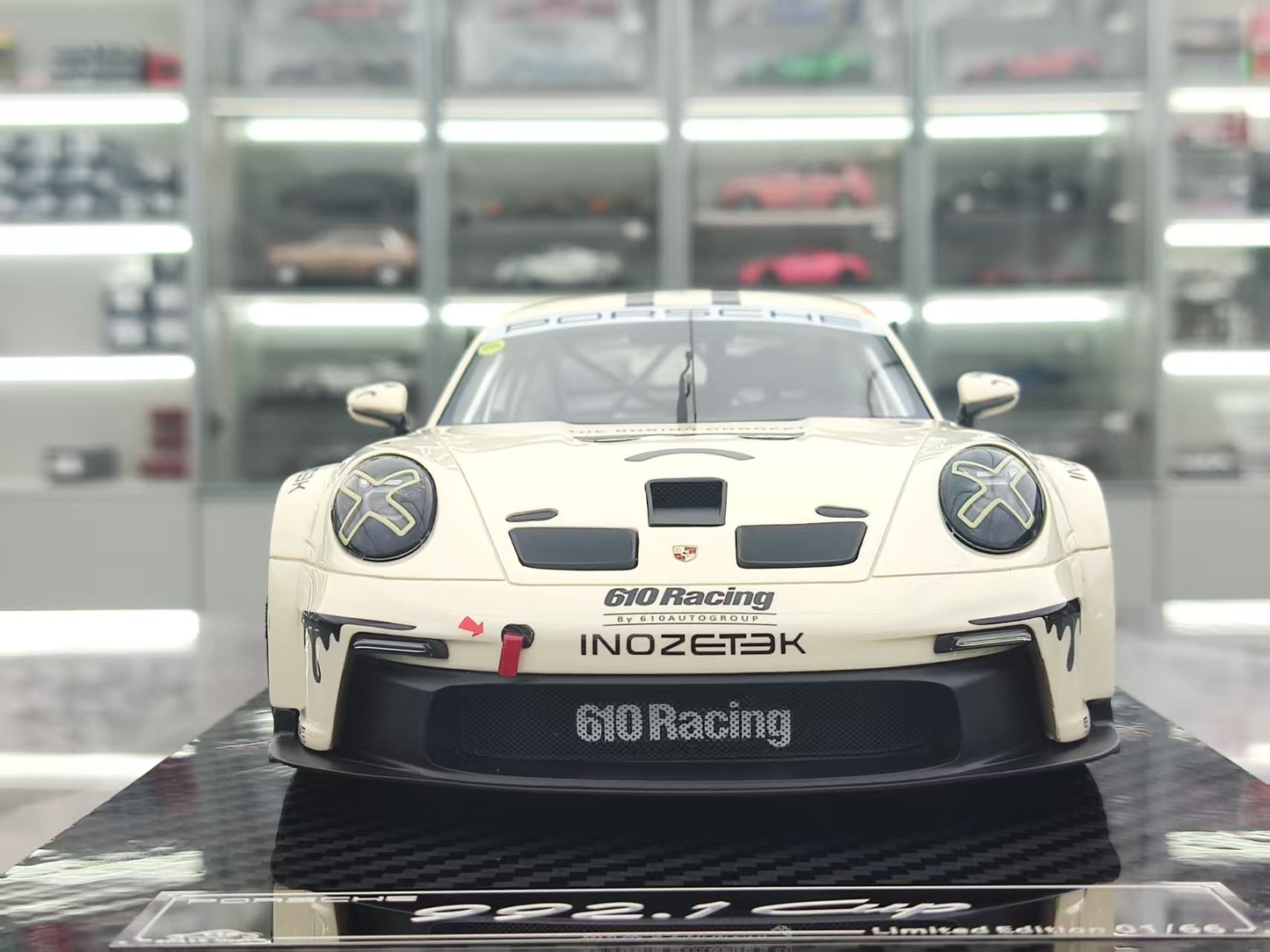 VIP 1/18 Porsche 911 GT3 CUP TBC boring white paint VIP179