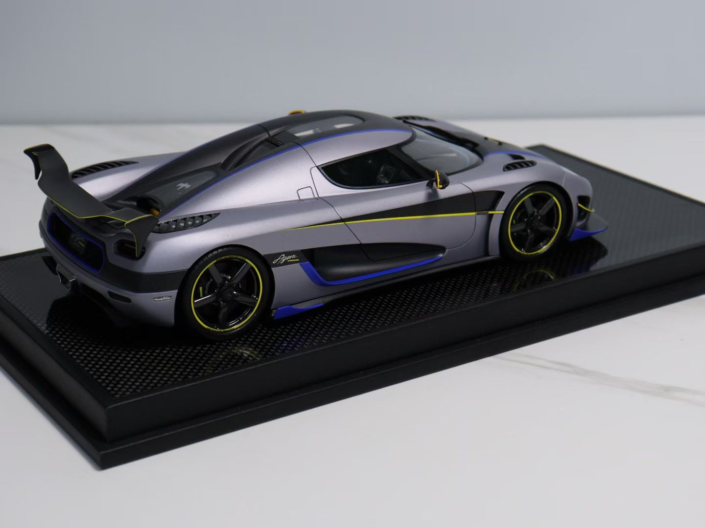 VMB 1/18 Koenigsegg Agera Prototype Matte Gray