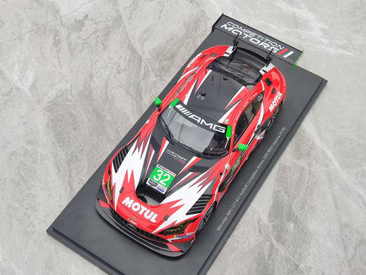 Topspeed 1/18 Mercedes-AMG GT3 EVO #32 Korthoff Competition Motors, Red Livery TS0628