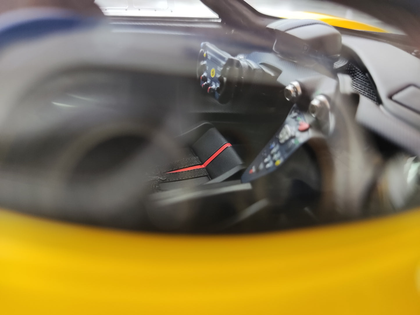 PR 1/18 Ferrari FXXK EVO Yellow Limited Edition Car Model PR-003