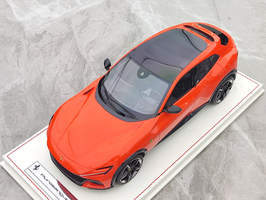 RUNNER 1/18 Ferrari Purosangue Simuladaj Aŭtomodelaj Ornamaĵoj