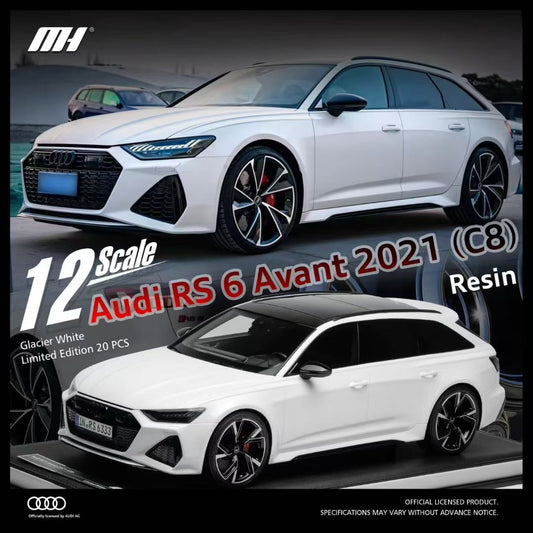MOTORHELIX 1/12 Audi RS6 Avant 2021 (C8) resin car model