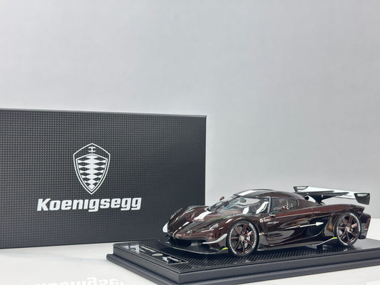 FRONTIART 1/18 Koenigsegg Jesko "Sadair's Spear" – Brown (FA198)