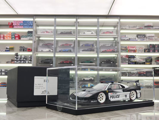 VIP 1/18 Ferrari F40 Flying Police Car Livery Resin Model VIP173