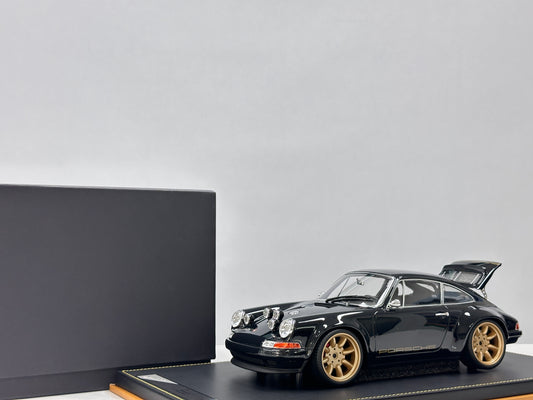 IVY 1/12 Porsche Singer Black/Gold Wheels IVY246