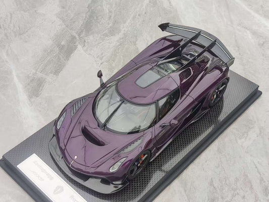 FRONTIART 1/18 Koenigsegg Jesko 7315 Purple Resin Model FA164