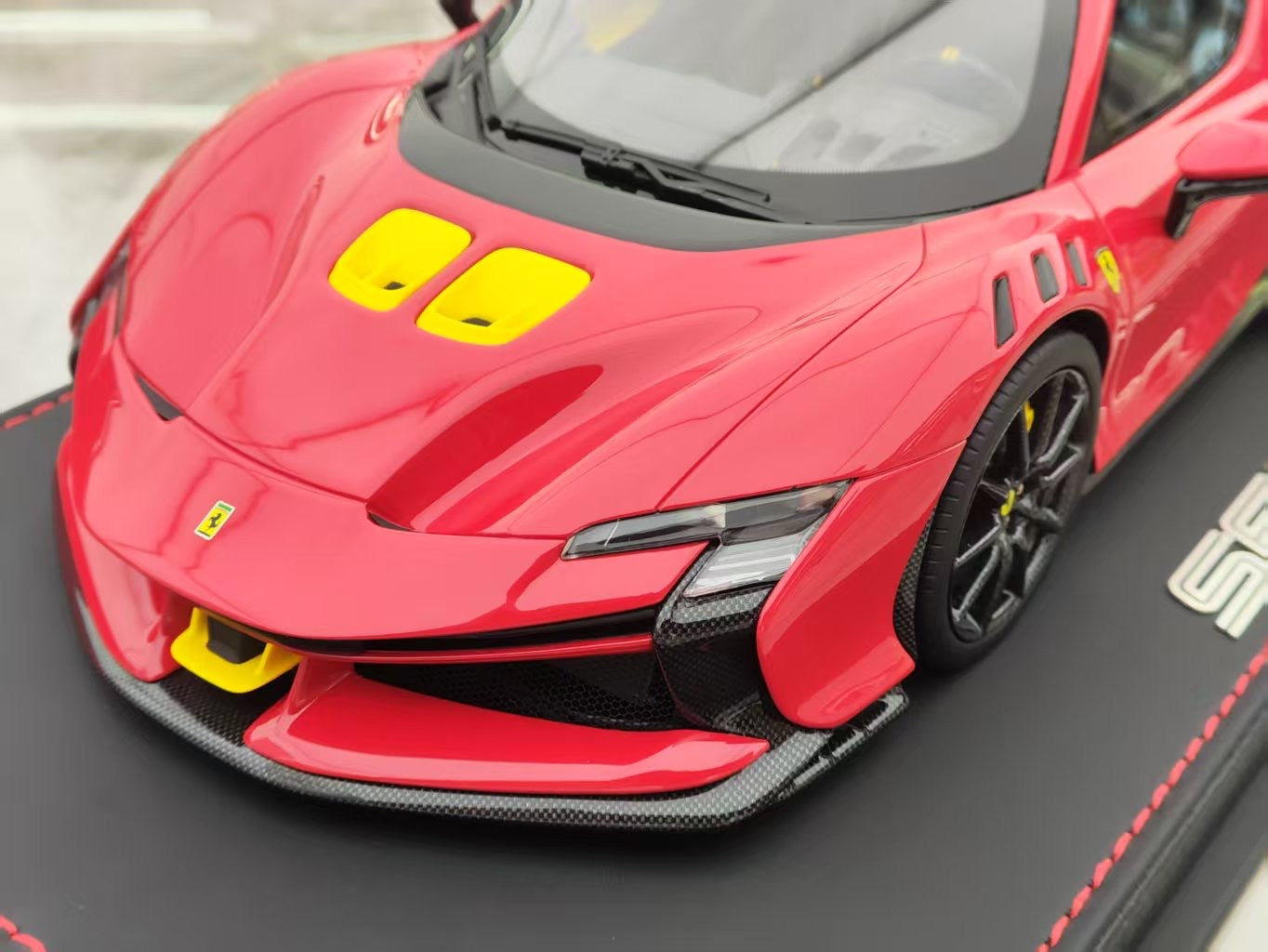 BBR 1/18 Ferrari SF90XX Standard Red Limited Edition Car Model P18237RC