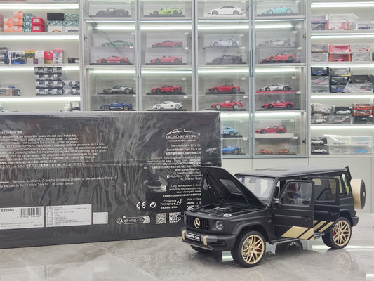 Almost Real 1/18 Mercedes-AMG G 63 Grand Edition Jia Chen Limited Collection Black Diecast Model Car 820805