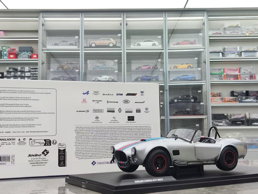 Solido 1/18 Ford Shelby Cobra 427 MKII Solido Works M Racing Silver S1804913