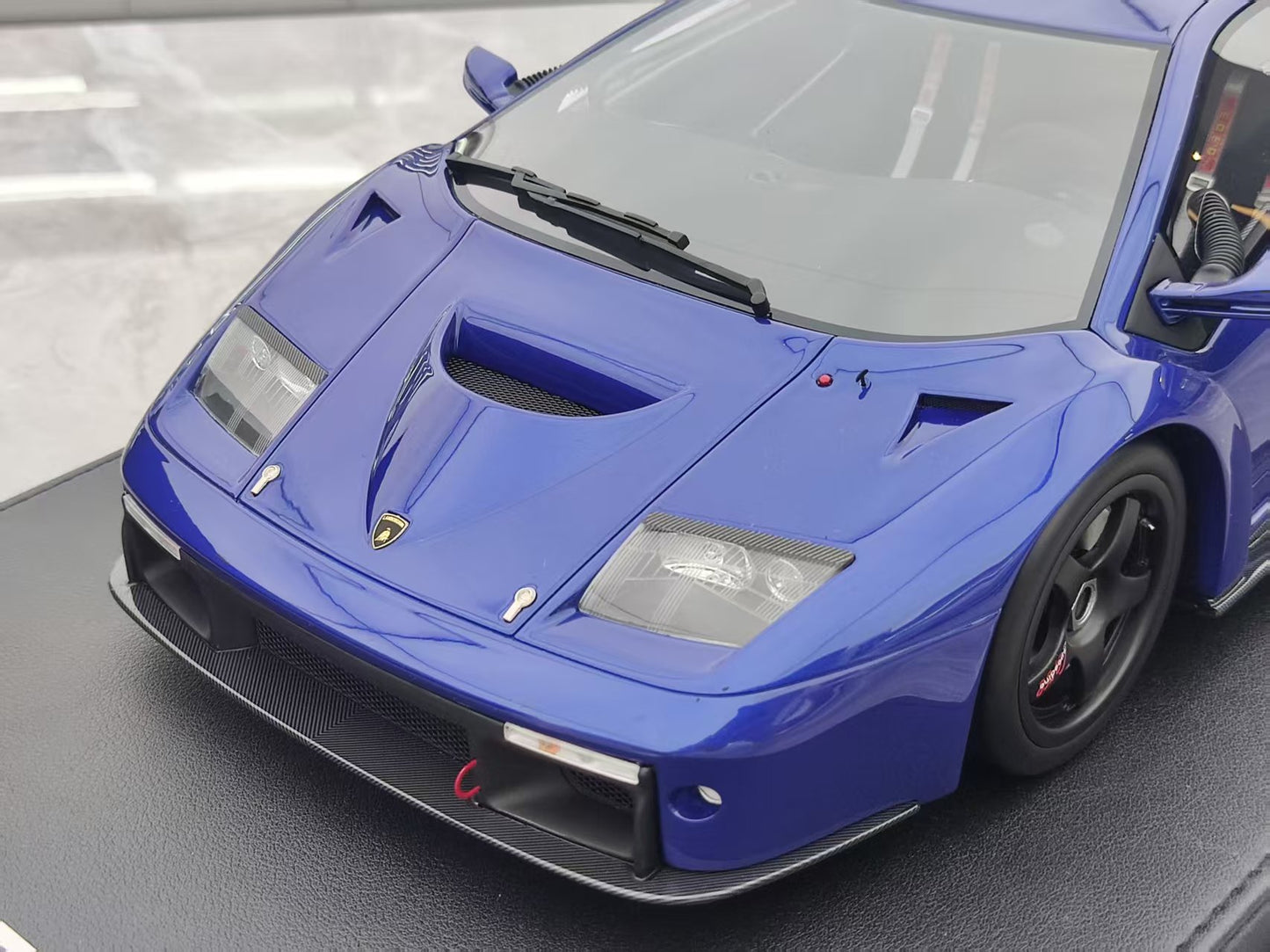 GL 1/12 Lamborghini Diablo GTR Blue JS-GL005