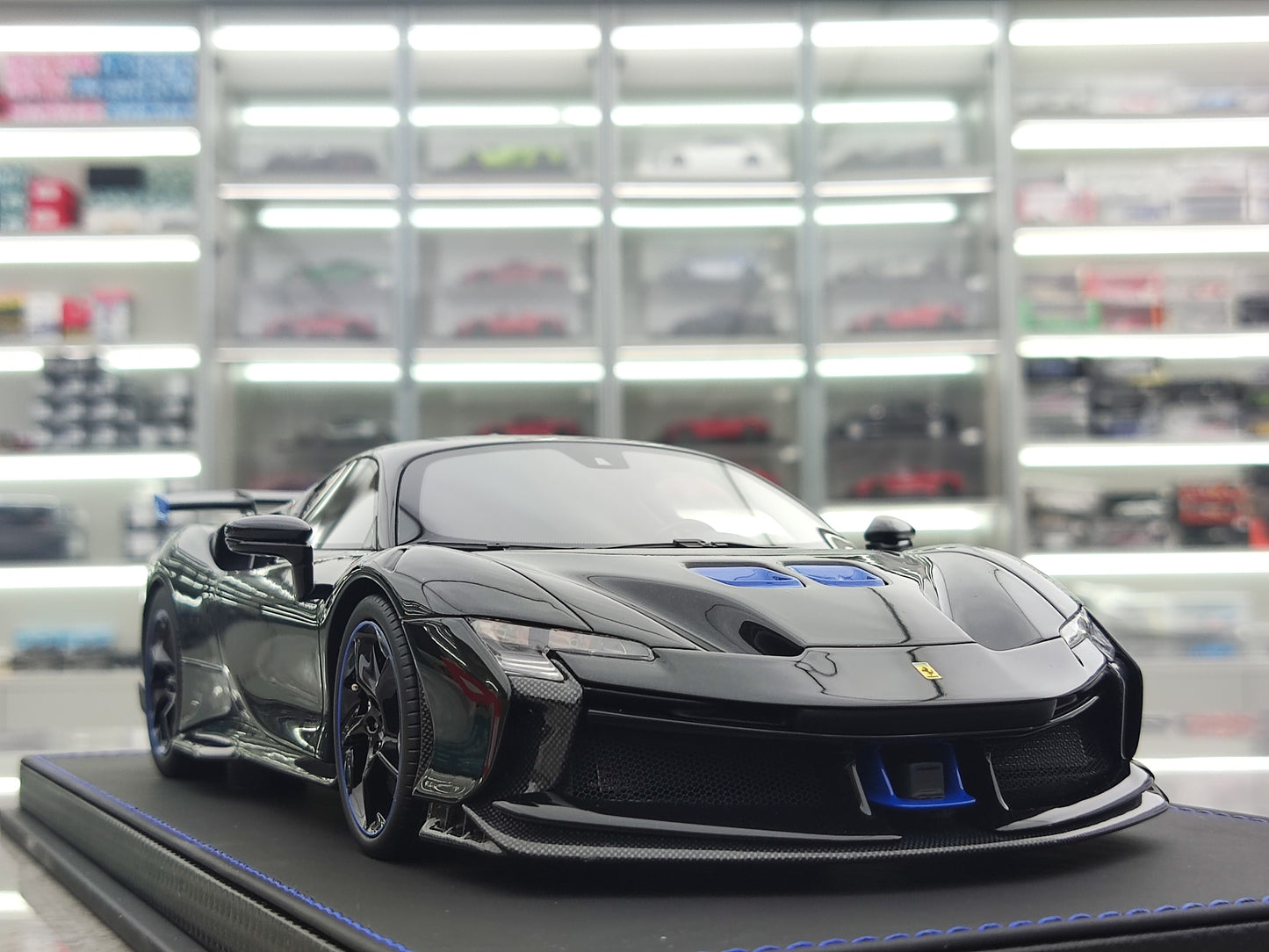 BBR 1/18 Ferrari SF90 XX Stradale Black Resin Car Model P18237Q