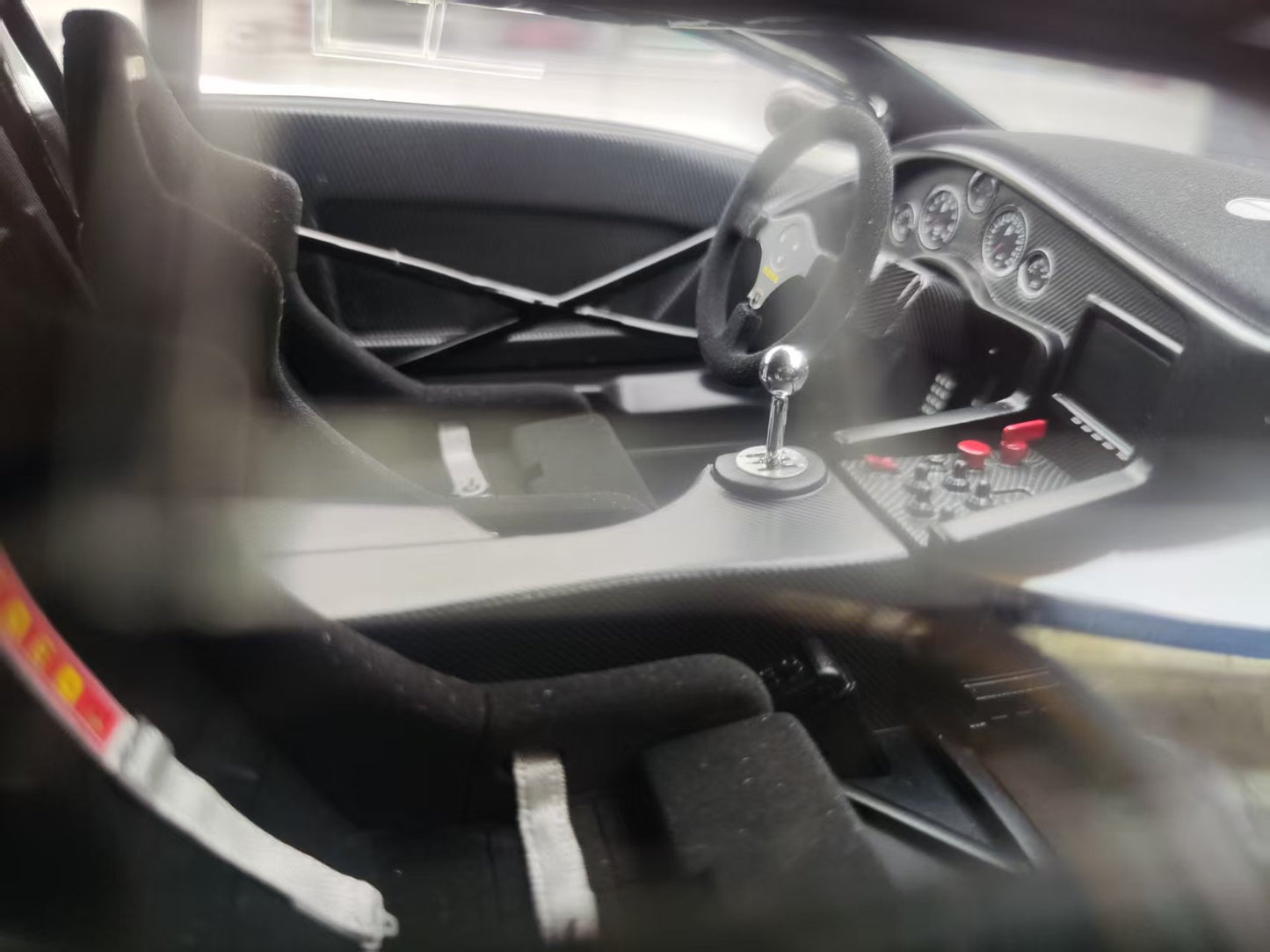 GL 1/12 Lamborghini Diablo GTR White Model Figure JS-GL002