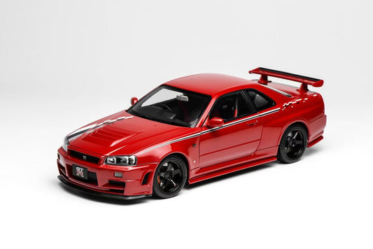 MOTORHELIX 1/18 Nissan GT-R R34 Skyline GT-R R34 Limited Edition Model