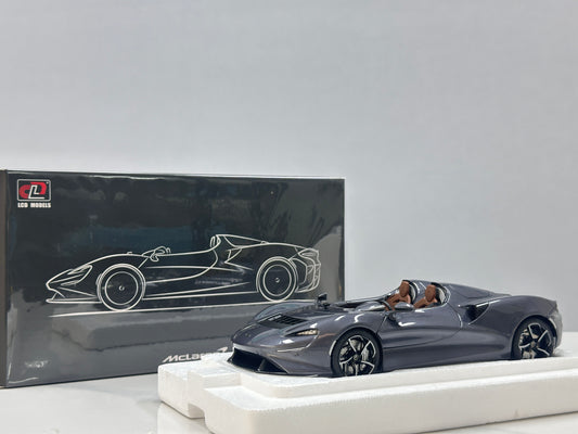 LCD 1/18 McLaren Elva Diecast Model – Metallic Grey (LCD18015-HGM)