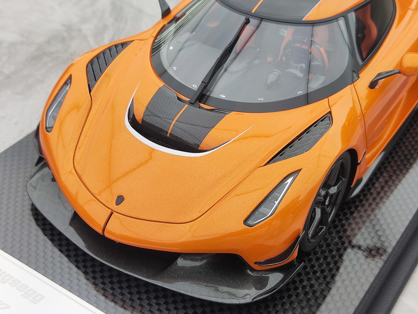 FRONTIART 1/18 Koenigsegg JESKO Orange FA032