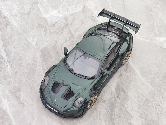 NOREV 1/12 Porsche 911 GT3RS Metallic Green Closed Model 127532