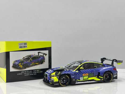 MINICHAMPS 1/18 BMW M4 GT3 EVO – TEAM WRT - 1812KM QATAR 2025 Blue Livery 110252146