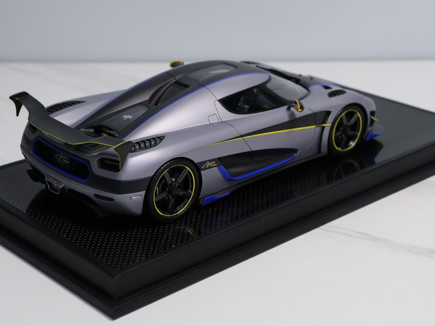 VMB 1/18 Koenigsegg Agera Prototype Matte Gray