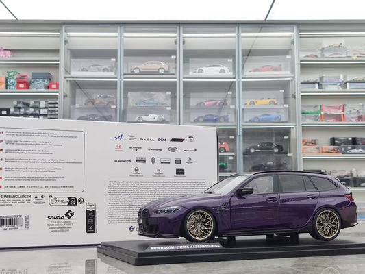 Solido 1/18 BMW M3 (G81) Touring 2024 Purple S1813701