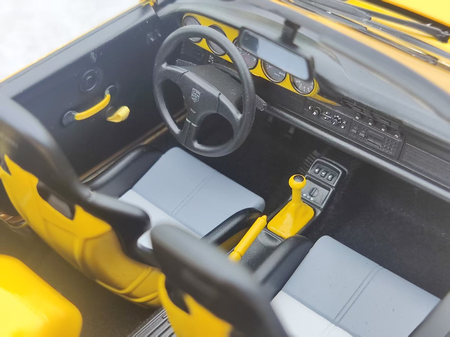 NOREV 1/18 Porsche 911 Speedster Yellow Alloy Model 187130