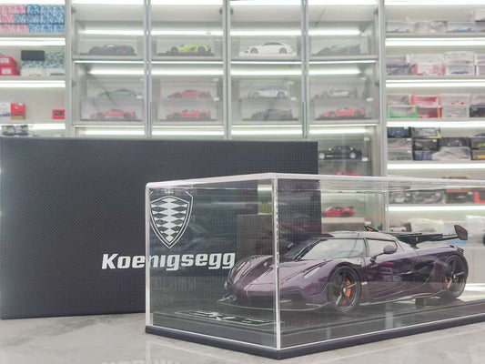 FRONTIART 1/18 Koenigsegg Jesko 7315 Purple Resin Model FA164