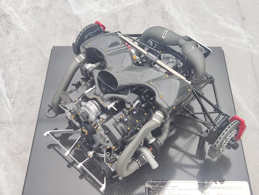 FRONTIART 1/6 Koenigsegg Agera RS Engine Grey FA159