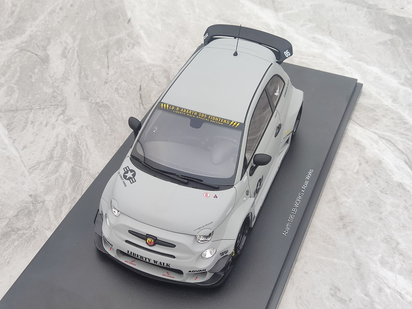 Topspeed 1/18 Abas 595 LB-WORKS x Abas Works Fighters Grey TS0622