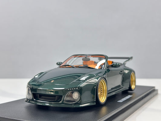 GT Spirit 1/18 Porsche Old & New Tokyo Auto Salon Green GT548