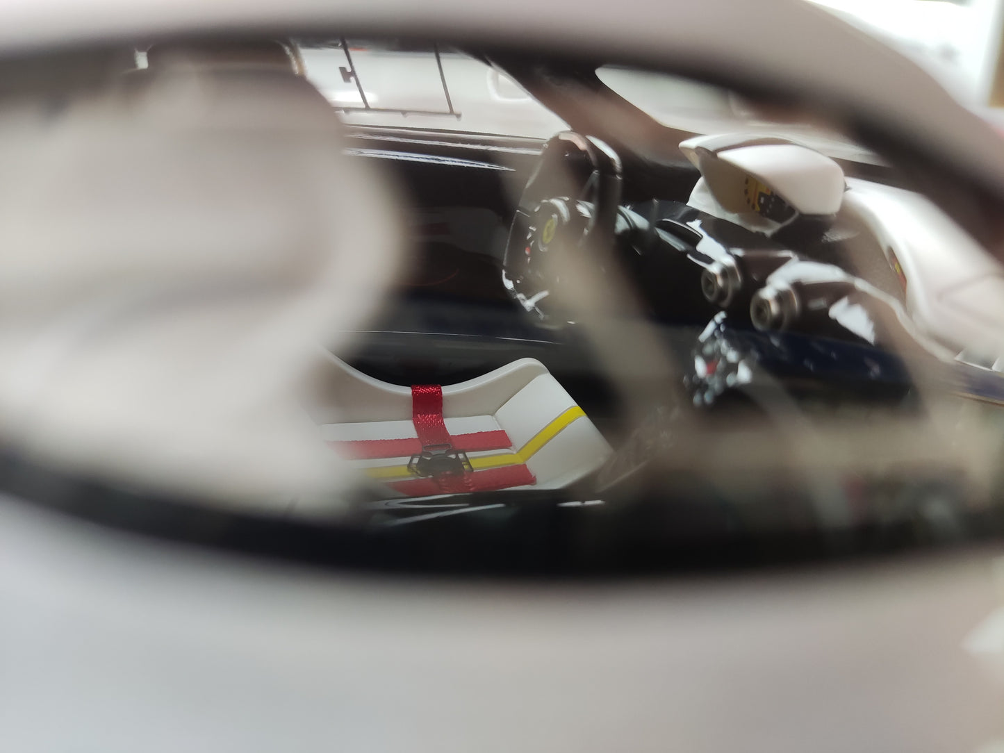 CE 1/18 Ferrari FXXK Iridescent Silver Model Car JS-CE010