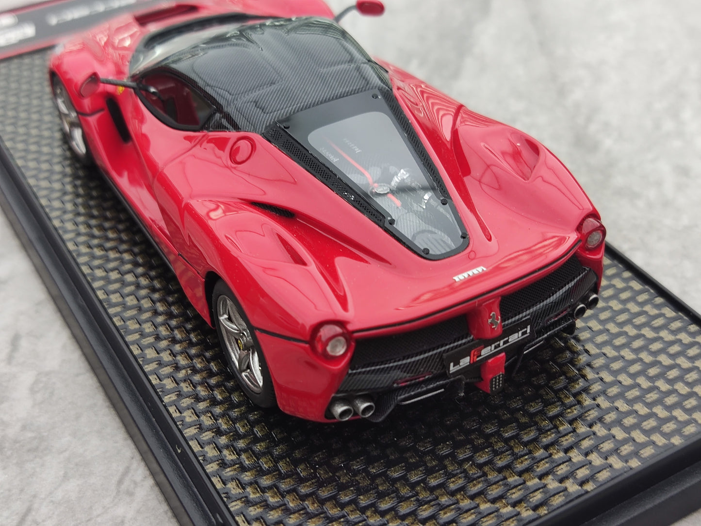 BBR 1/43 Ferrari LaFerrari Standard Red Resin Model BBRC137ACH