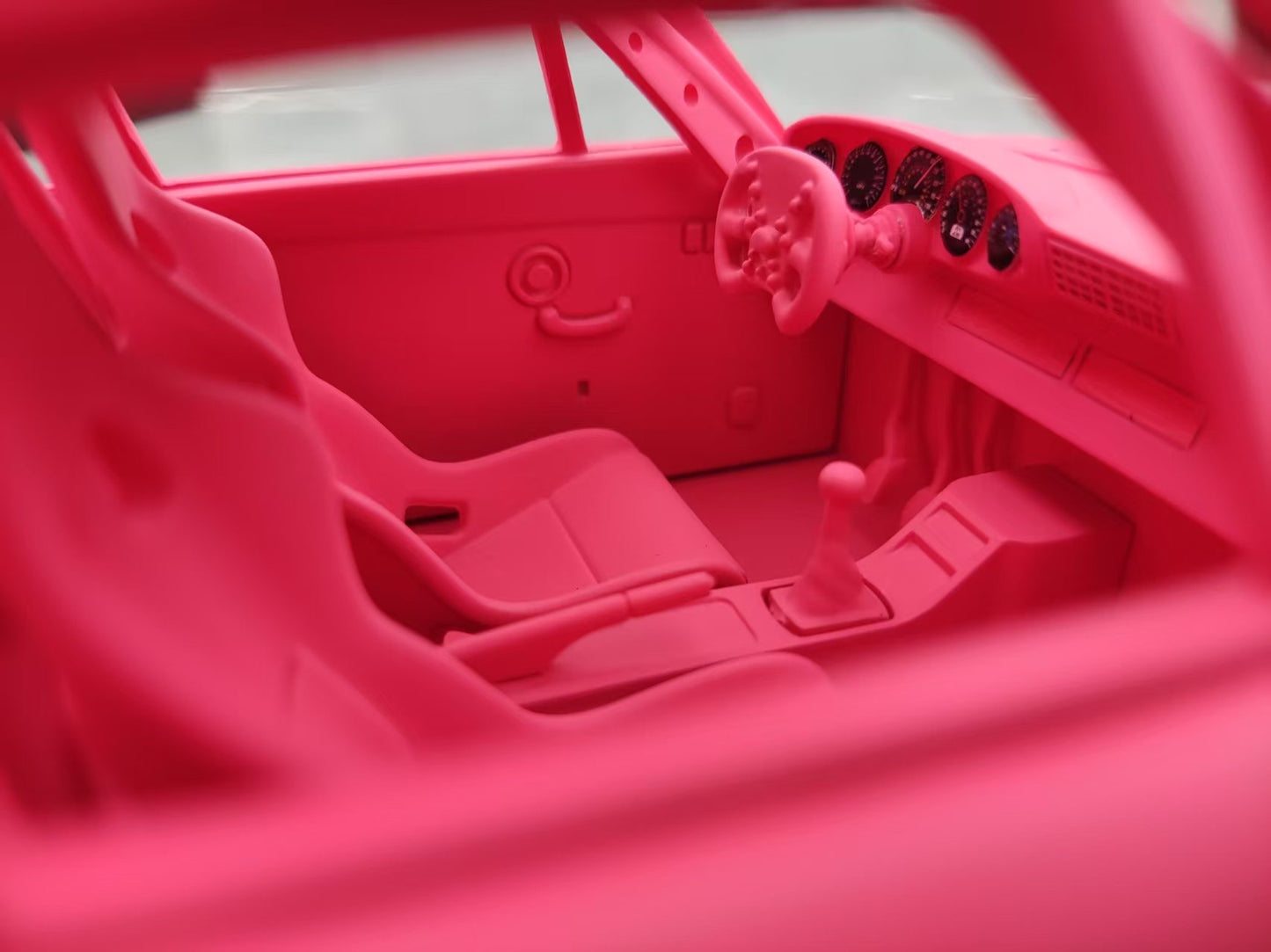 MCM 1/18 Porsche RWB 964 heavily modified pink limited edition car model MCM018