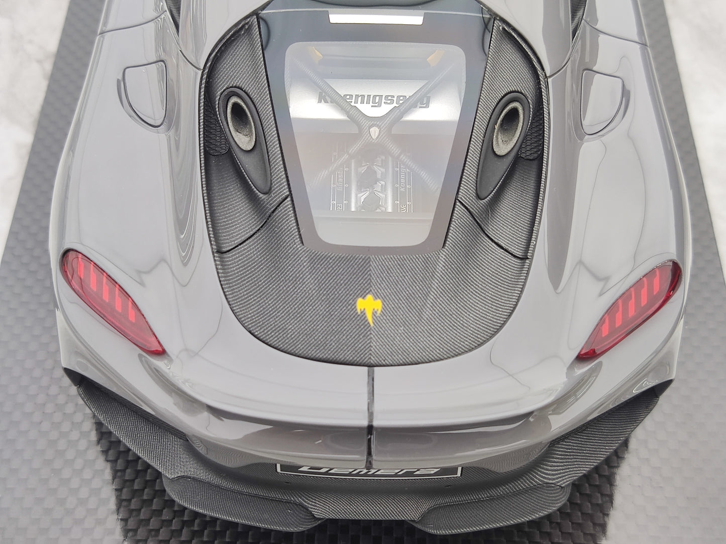 FRONTIART 1/18 Koenigsegg Gemera Grey FA027